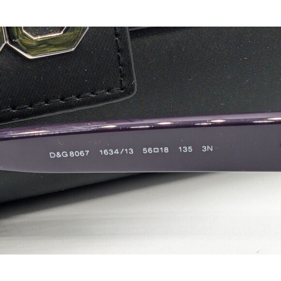 Dolce & Gabbana D&G 8067 Womens Sunglasses Purple Square 56mm NEW main image 15